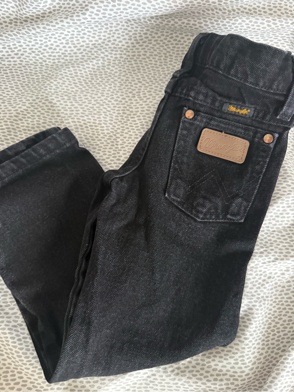 Wrangler Toddler Black Jeans